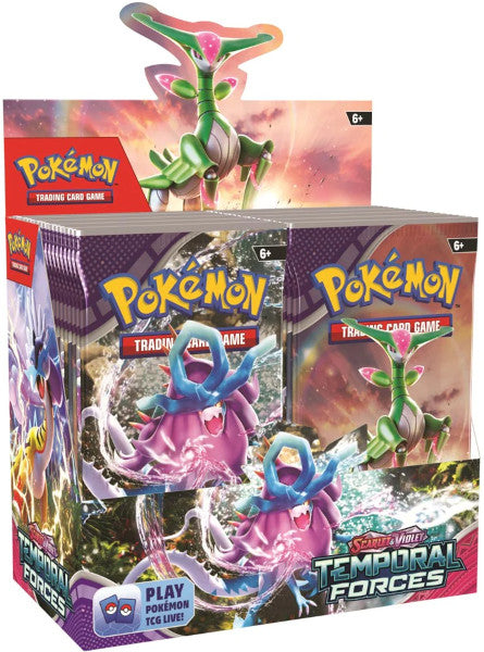 Pokemon Tcg Scarlet & Violet 5: Temporal Forces Booster Pack Pokemon Tcg Scarlet & Violet 5: Temporal Forces Booster Pack
